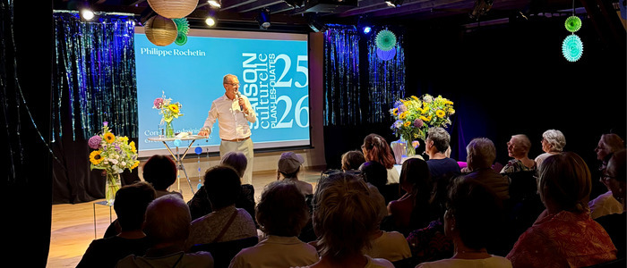 Présentation publique de la Saison culturelle 26-27 La julienne Plan-les-Ouates