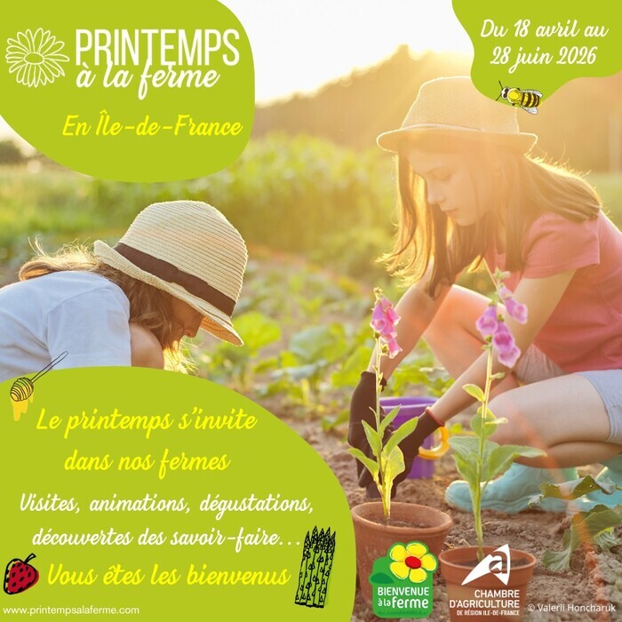 Printemps à la ferme, Chambre d’agriculture de Région Île-de-France, Paris (75), Paris