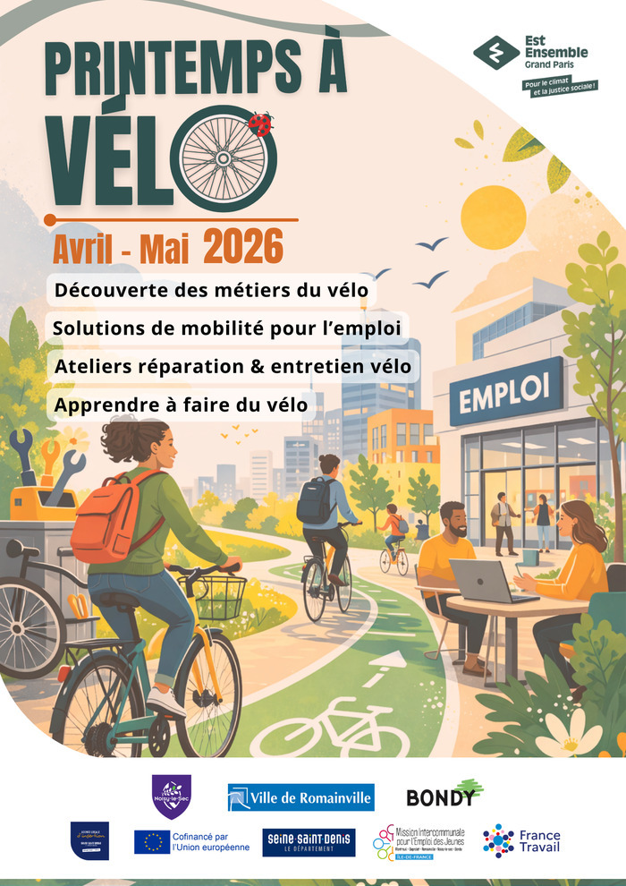 Printemps à vélo / Village du Cycle, Maison de l’Emploi – Site de Noisy-le-Sec, Noisy-le-Sec