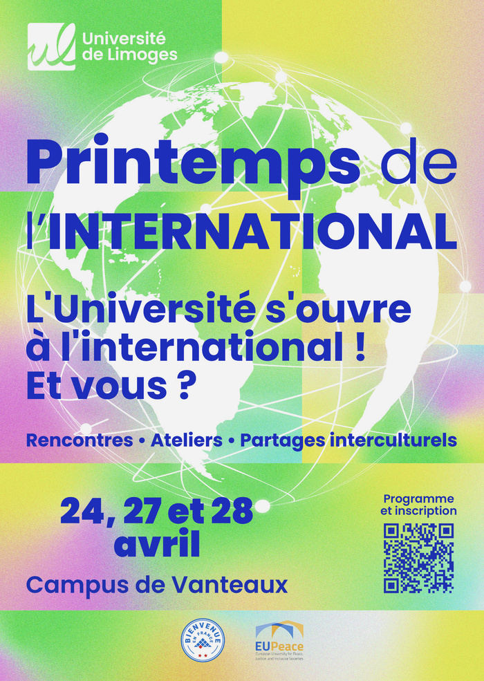 Printemps de l&rsquo;International, Campus de Vanteaux, Limoges