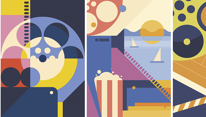 Projection à la médiathèque, Médiathèque Luce Courville, Nantes