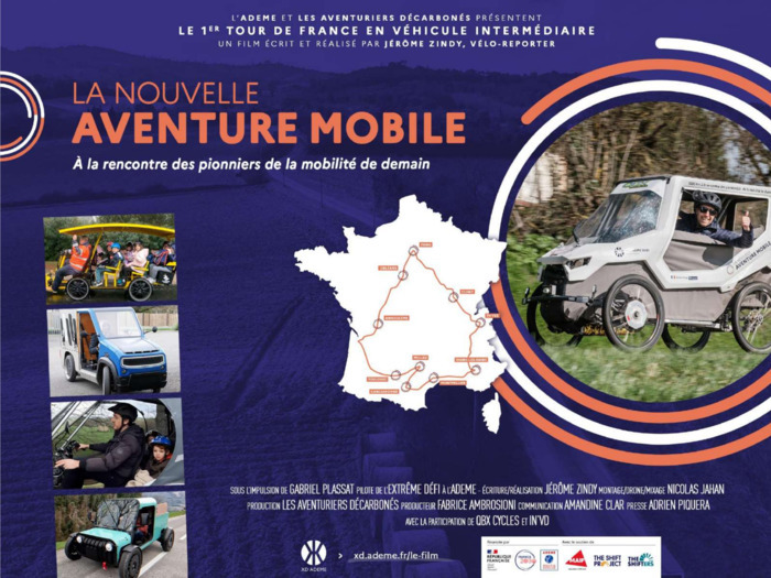 Projection du documentaire « La nouvelle aventure mobile » et balade familiale à vélo, Centre socio-culturel du Bois de Castres, Carbonne