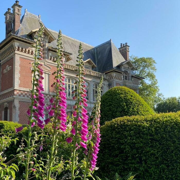 Promenade aux jardins du Château de Tully, Chateau de Tully, Tully