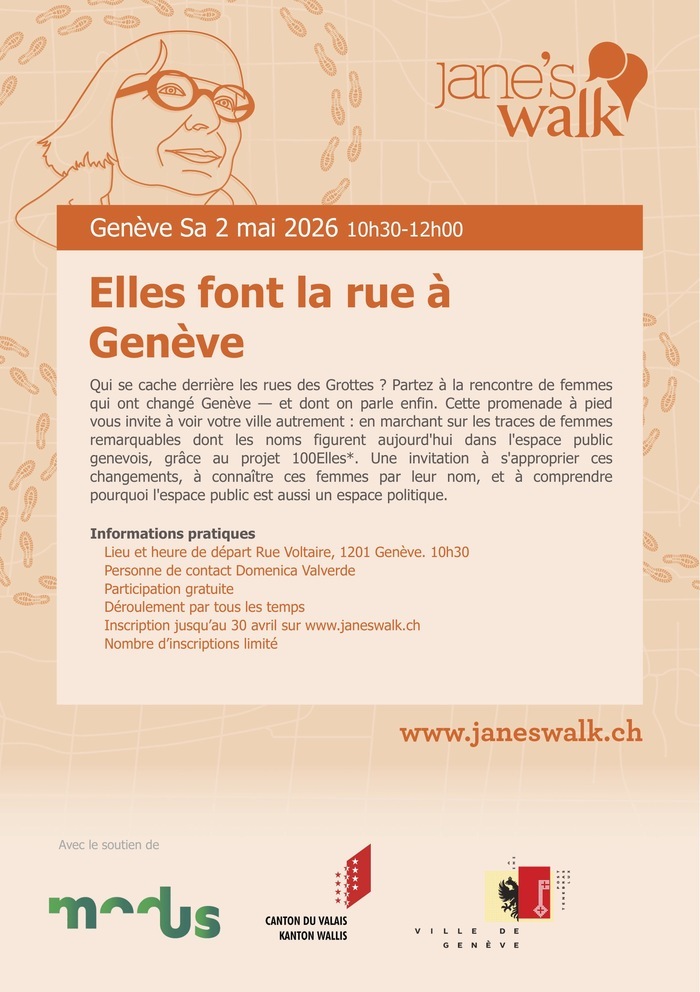 Promenade de Jane : Elles font la rue à Genève Autre lieu Genève