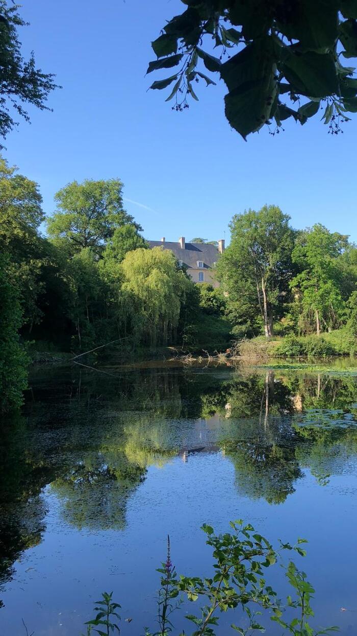 promenade découverte du parc du Tertre de Mée, Château du Tertre de Mée, Mée