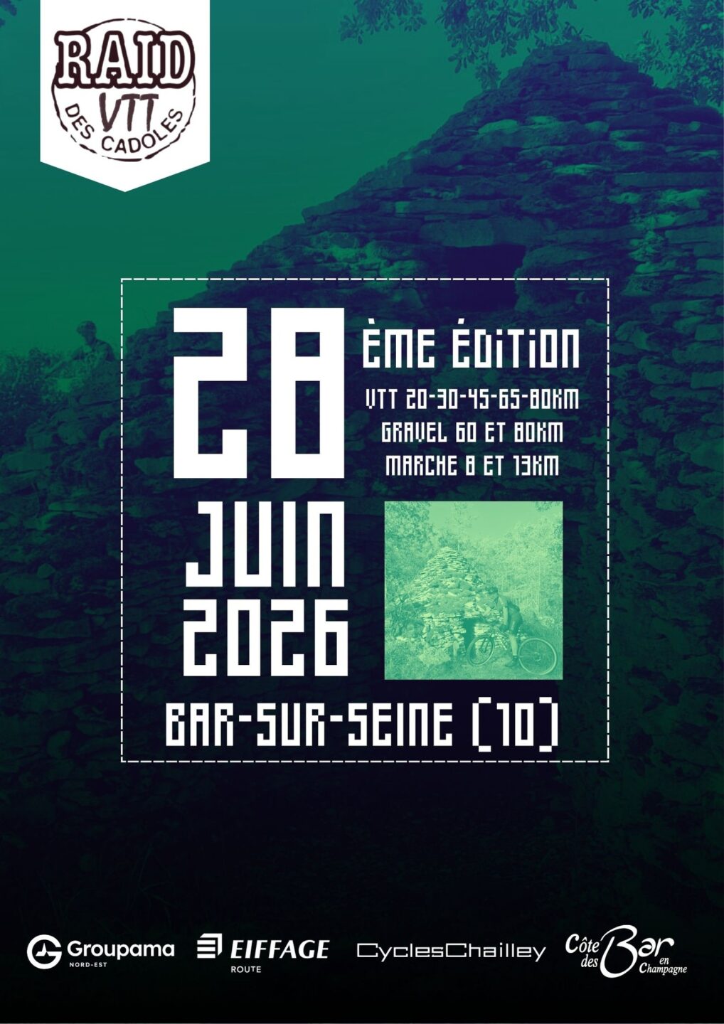 Raid VTT des cadoles  Bar-sur-Seine