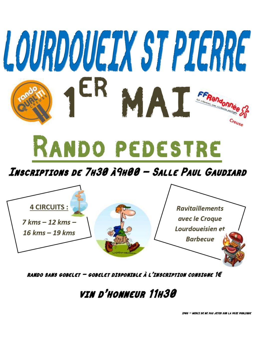 Rando muguet  Lourdoueix-Saint-Pierre