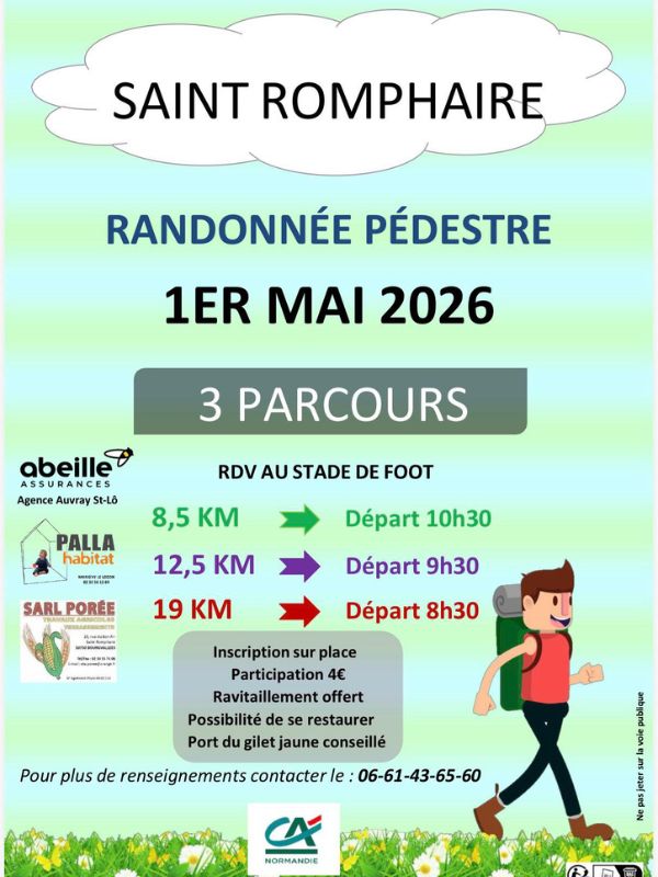 Randonée du Muguet  Bourgvallées 2026-05-01