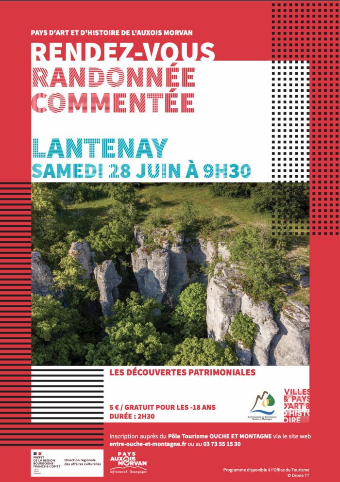 Randonnée découverte à Lantenay, Lantenay, Lantenay