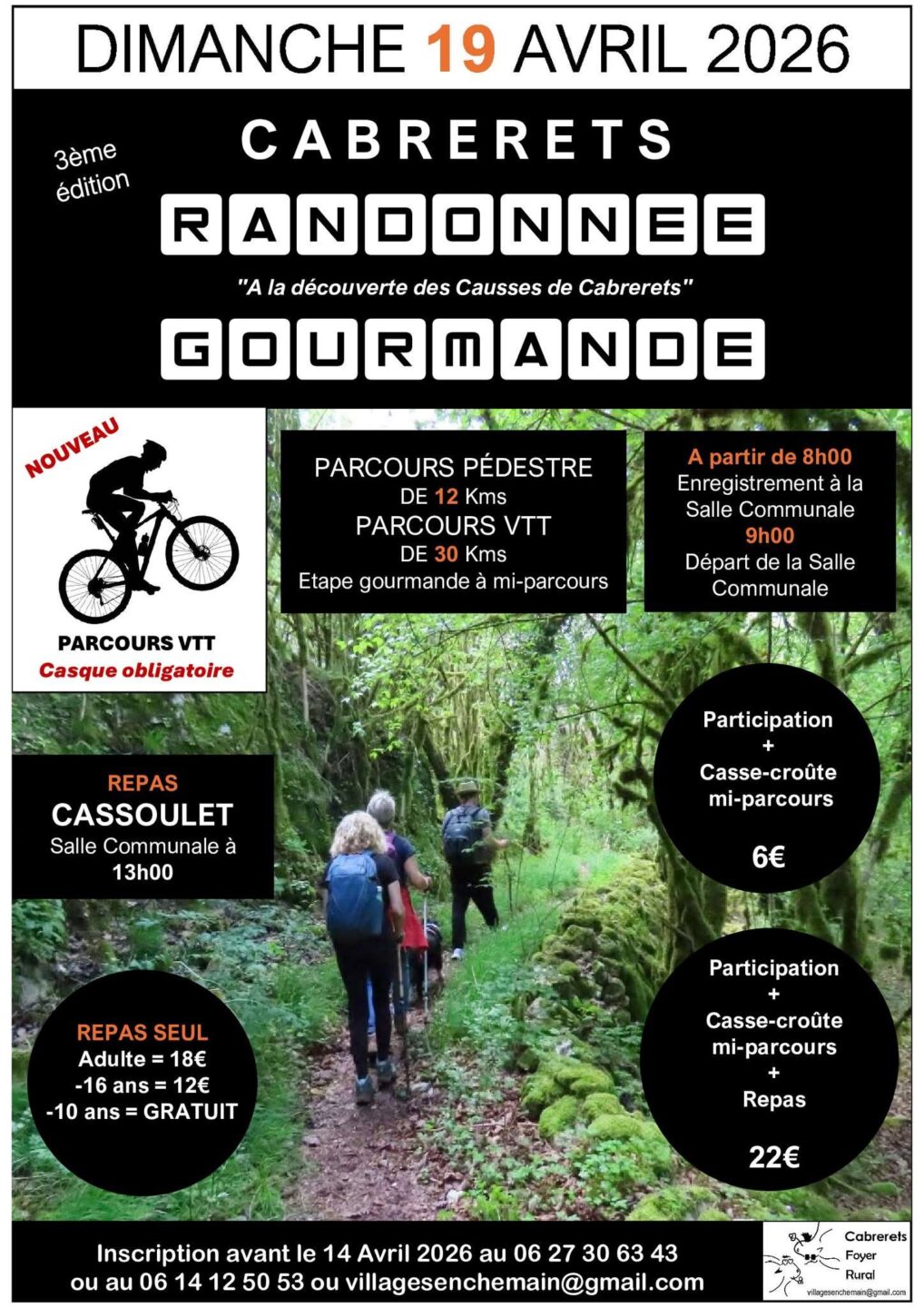 Randonnée gourmande A la découverte des causses de Cabrerets  Cabrerets