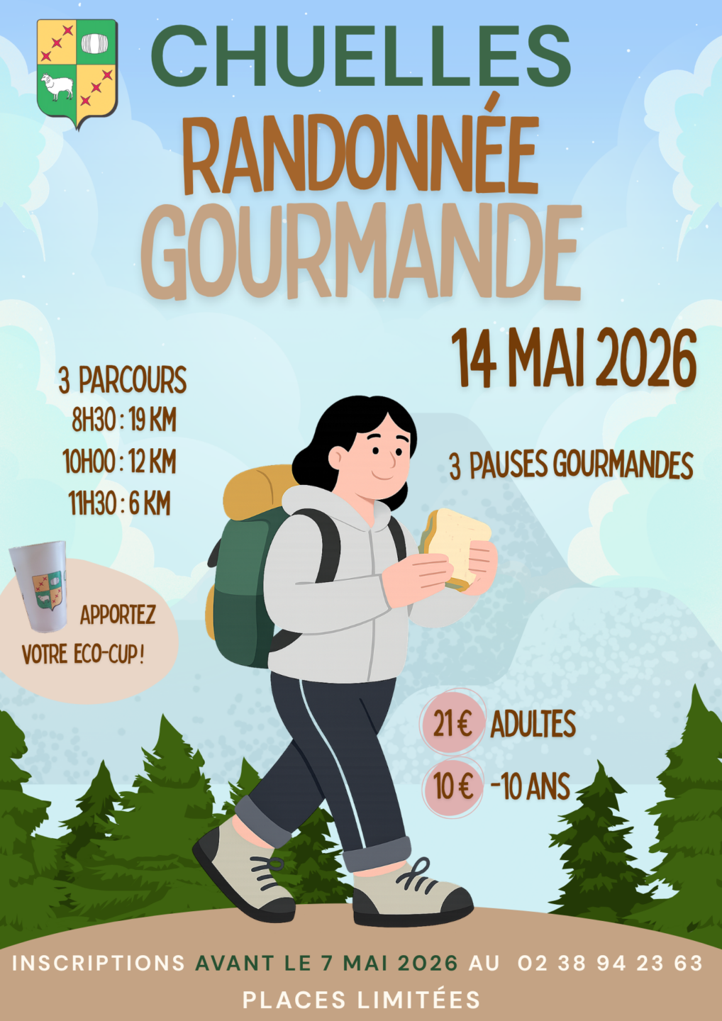 randonnée gourmande  Chuelles