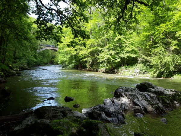 Randonnée La Bessière et le pont de Vézis Le Bas Ségala Aveyron