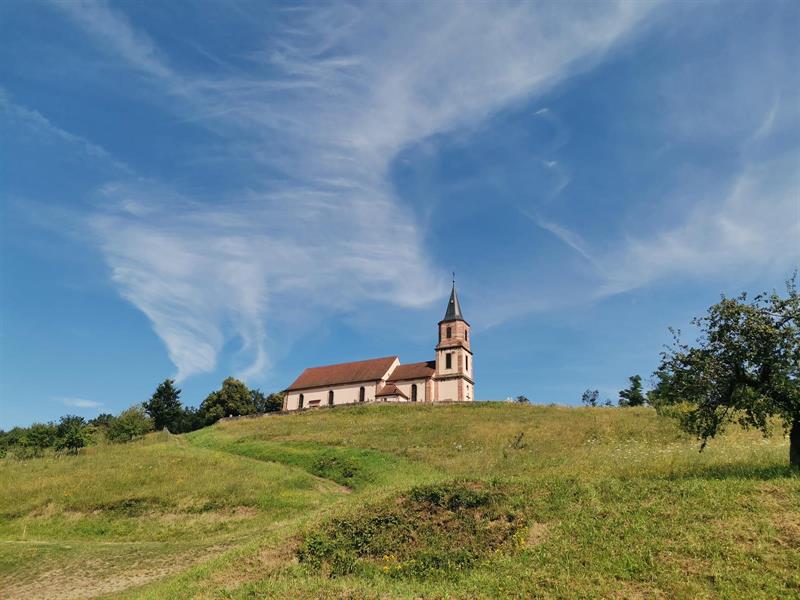 Randonnée La colline Saint-Gilles Saint-Maurice Bas-Rhin