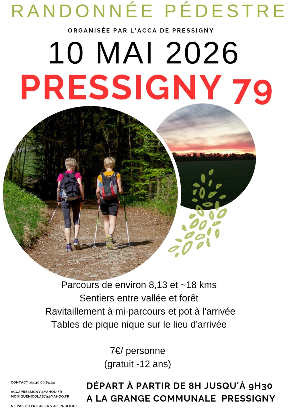 Randonnée pédestre Pressigny La Grange Pressigny
