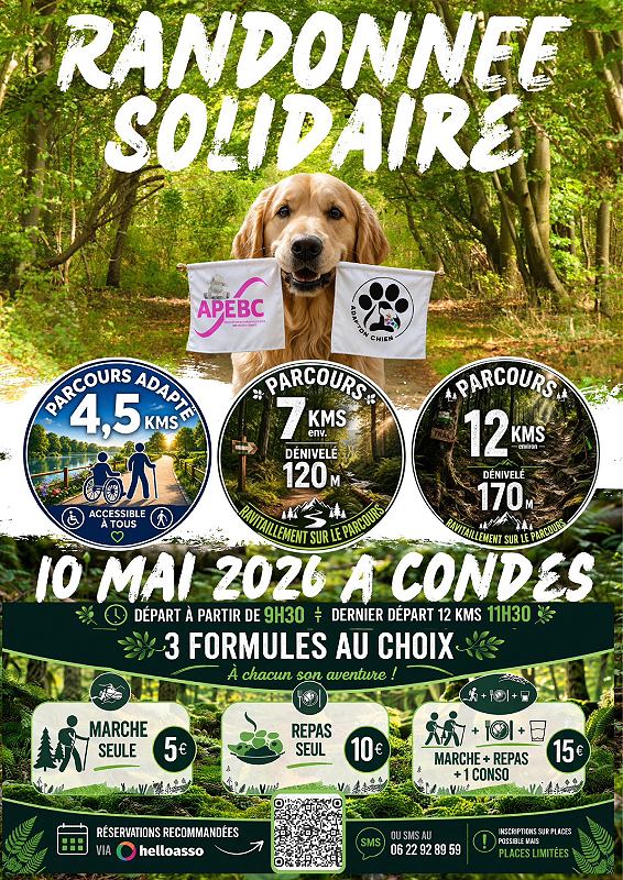 Randonnée solidaire  Condes
