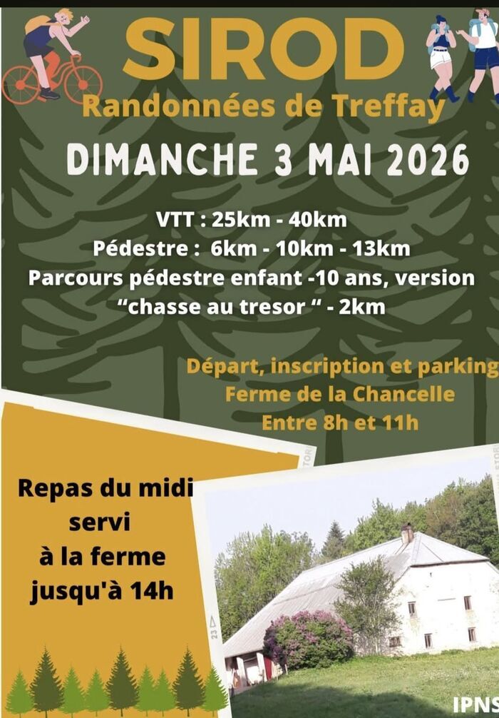 Randonnées de Treffay, 39300 Sirod, Sirod