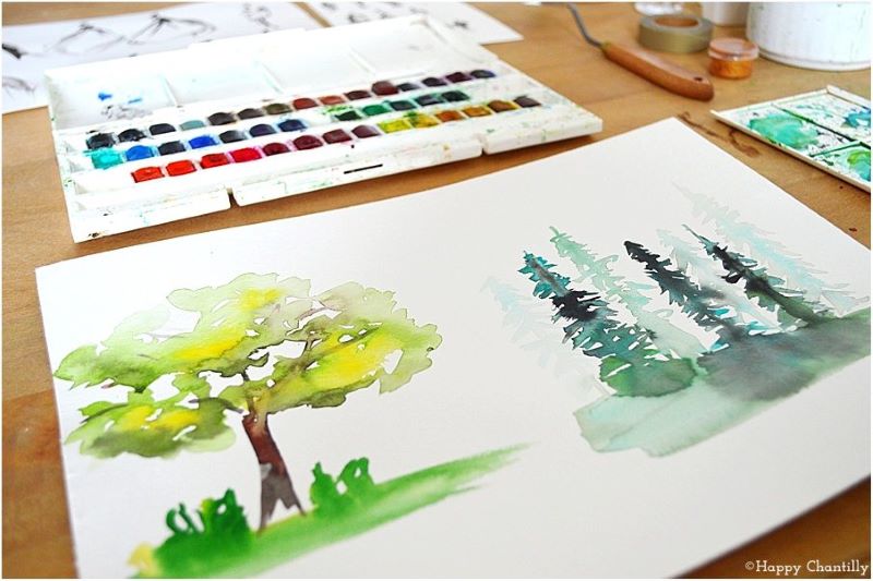 RDV Aux Jardins 2026 Atelier d'initiation à l'aquarelle dans le parc du château du Mortier à Monnaie Avenue de Flavigny Monnaie 2026-06-07