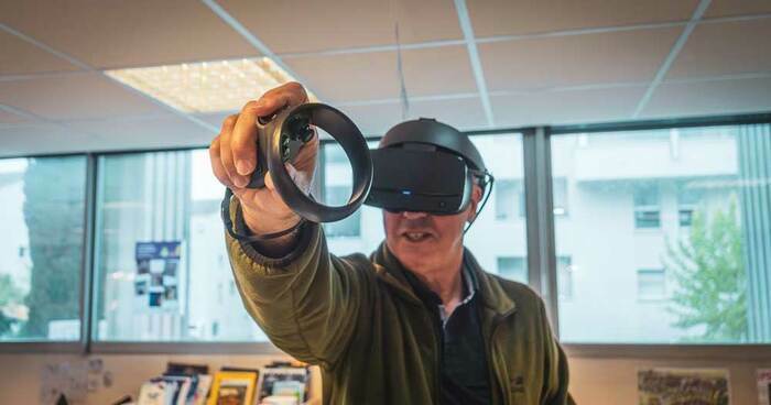 Réalité virtuelle Médiathèque Léopold Sédar Senghor Saint-Médard-en-Jalles