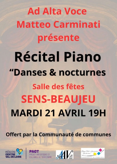 Récital piano  Sens-Beaujeu