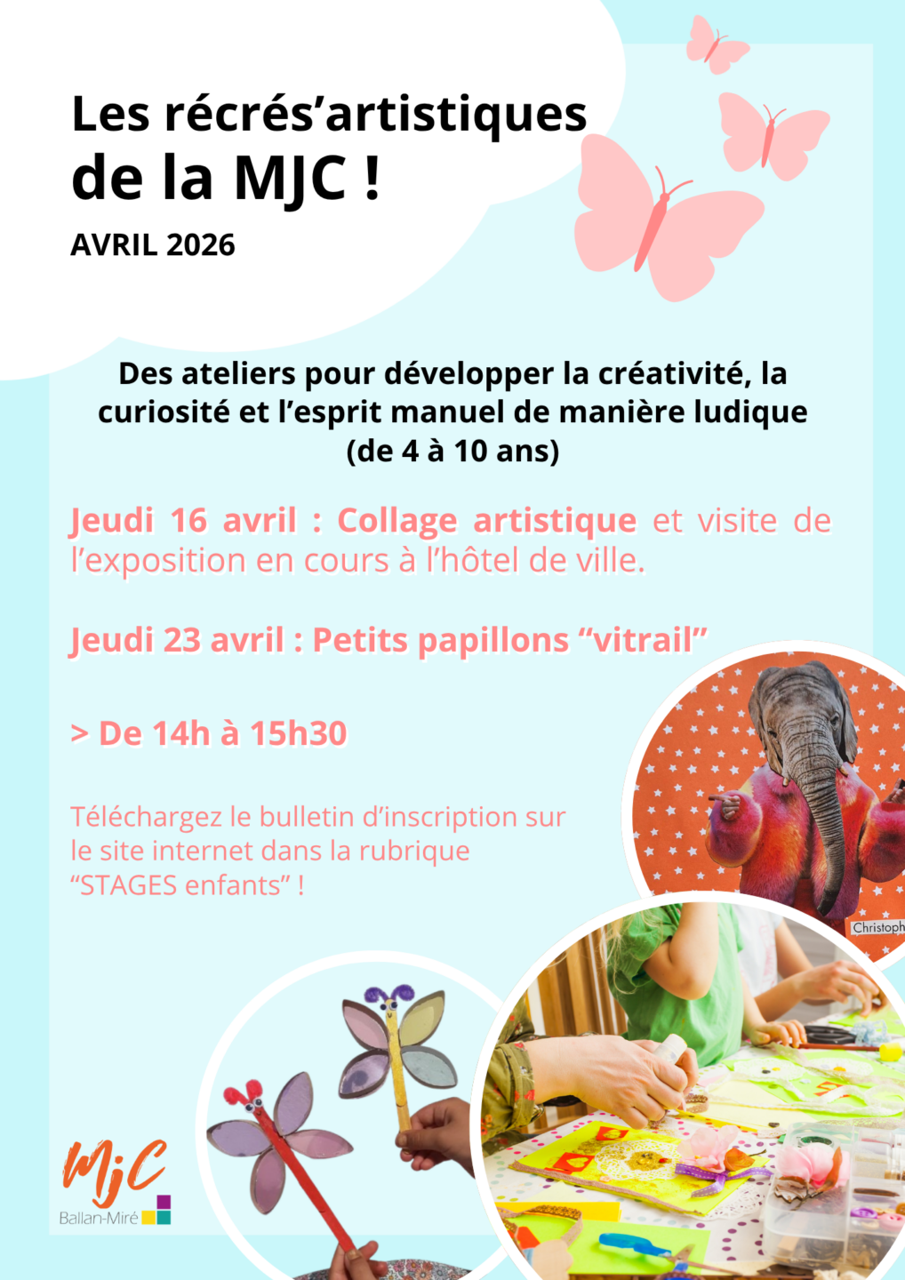 Récrés&rsquo;artistiques  Ballan-Miré