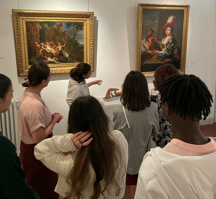 Réinterprétation des œuvres Musée du Colombier Alès