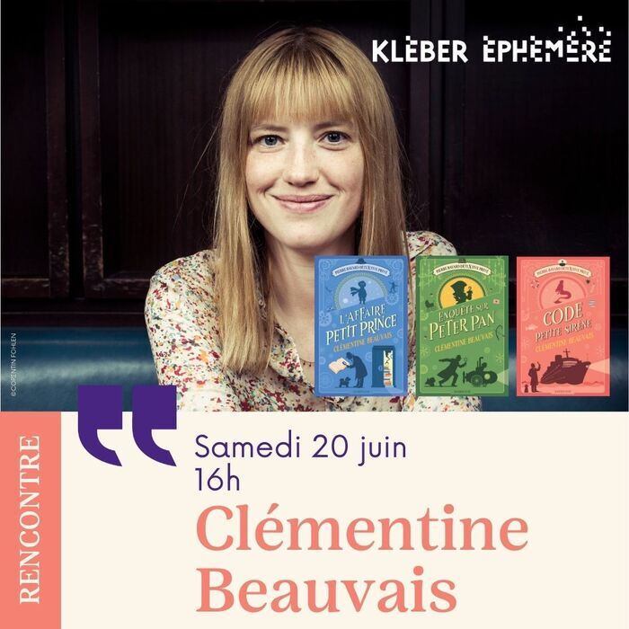 Rencontre avec Clémentine Beauvais, Kléber Éphémère, Strasbourg