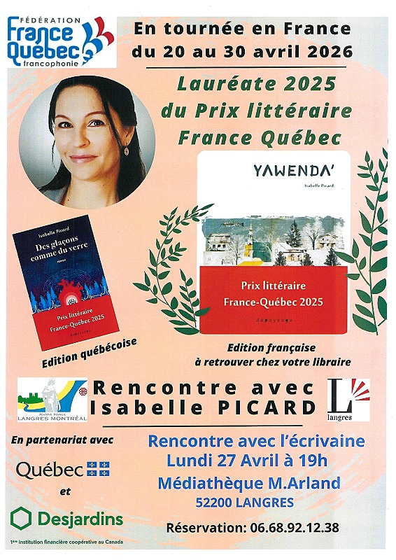 Rencontre avec Isabelle Picard  Langres