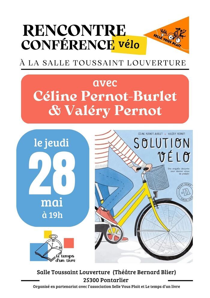 Rencontre conférence, Salle Toussaint Louverture Théâtre B.Blier, Pontarlier