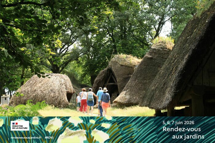 Rendez-vous au jardin du Village de l&rsquo;an mil, Village de l&rsquo;an mil, Melrand