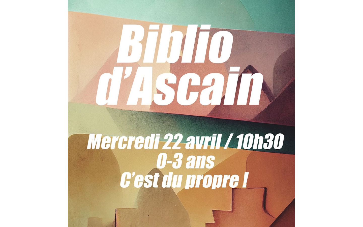 Rendez-vous contes pour les 0-3 ans Médiathèque Ascain