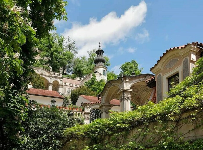 Rendez-vous dans les jardins au pied du château de Prague, Gardens below the Prague Castle, Prague