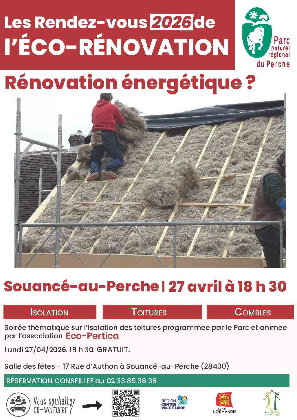 Rénovation énergétique ?  Souancé-au-Perche