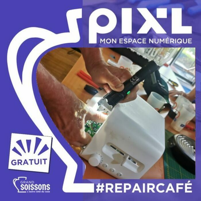 Repair Café PIXL, PIXL, Soissons