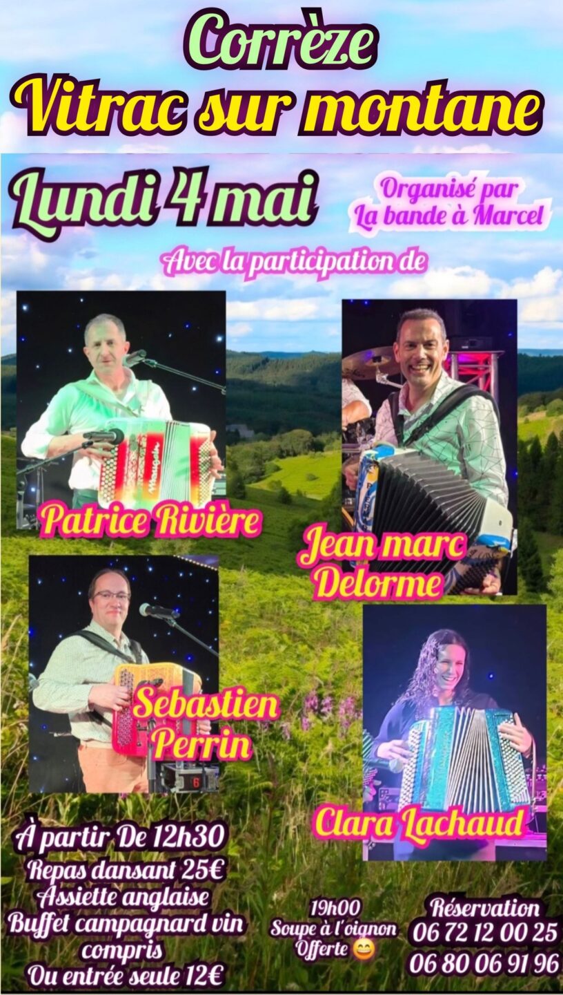 Repas dansant  Vitrac-sur-Montane