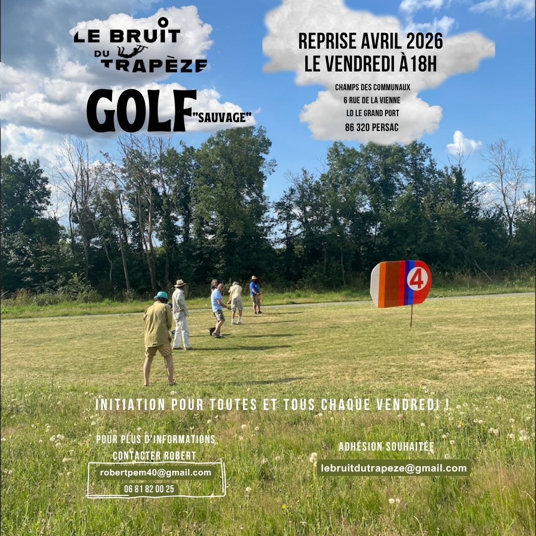 Reprise de l&rsquo;activité golf  Persac