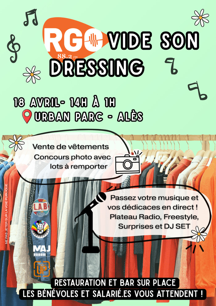 RGO vide son dressing, Urban Parc, Alès