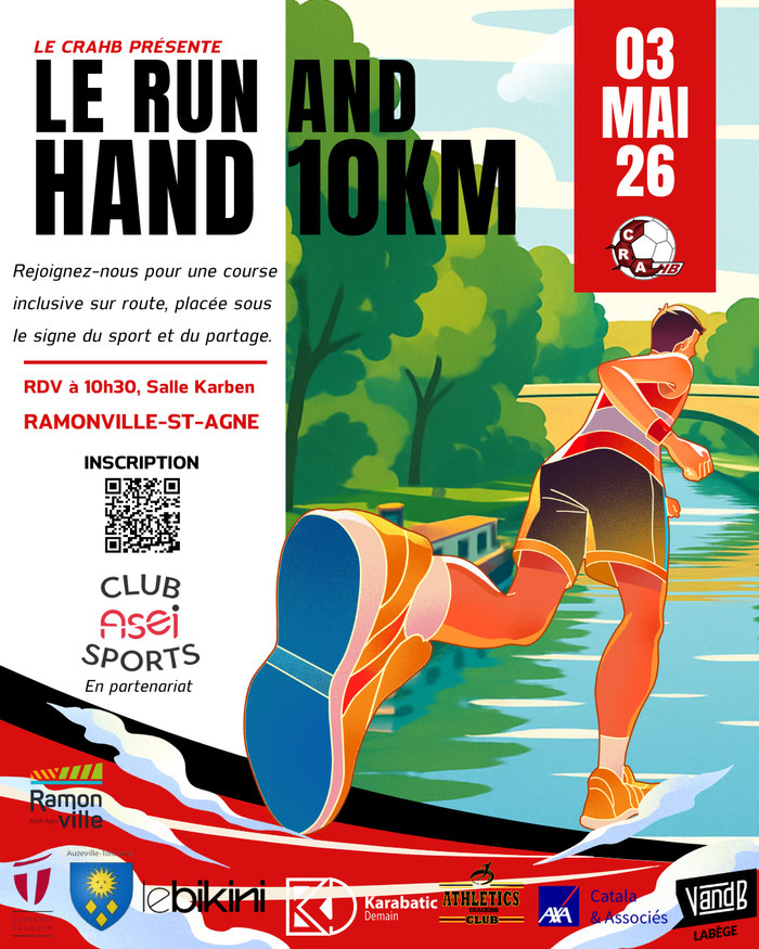 Run & Hand, Gymane karben, Ramonville-Saint-Agne