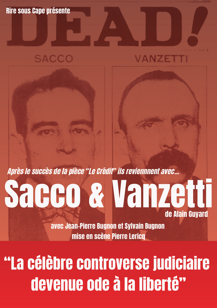 Sacco & Vanzetti des frères Bugnon, Les Caves Versoix, Genève