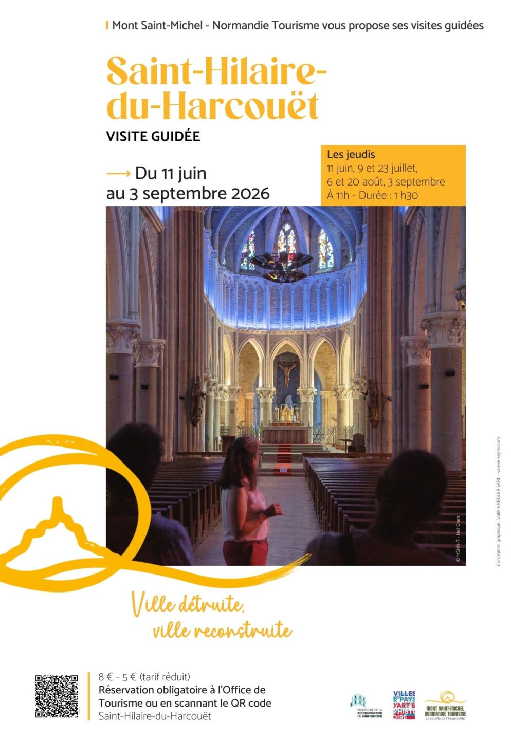 Saint-Hilaire-du-Harcouët ville reconstruite  Saint-Hilaire-du-Harcouët