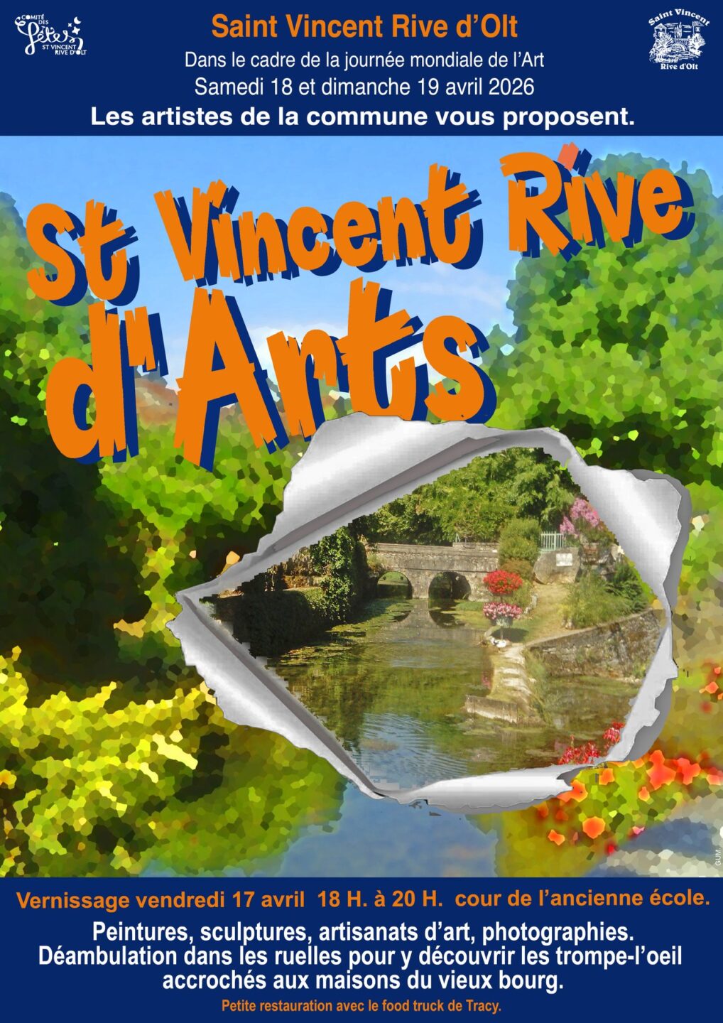 Saint Vincent Rive d&rsquo;Arts  Saint-Vincent-Rive-d&rsquo;Olt