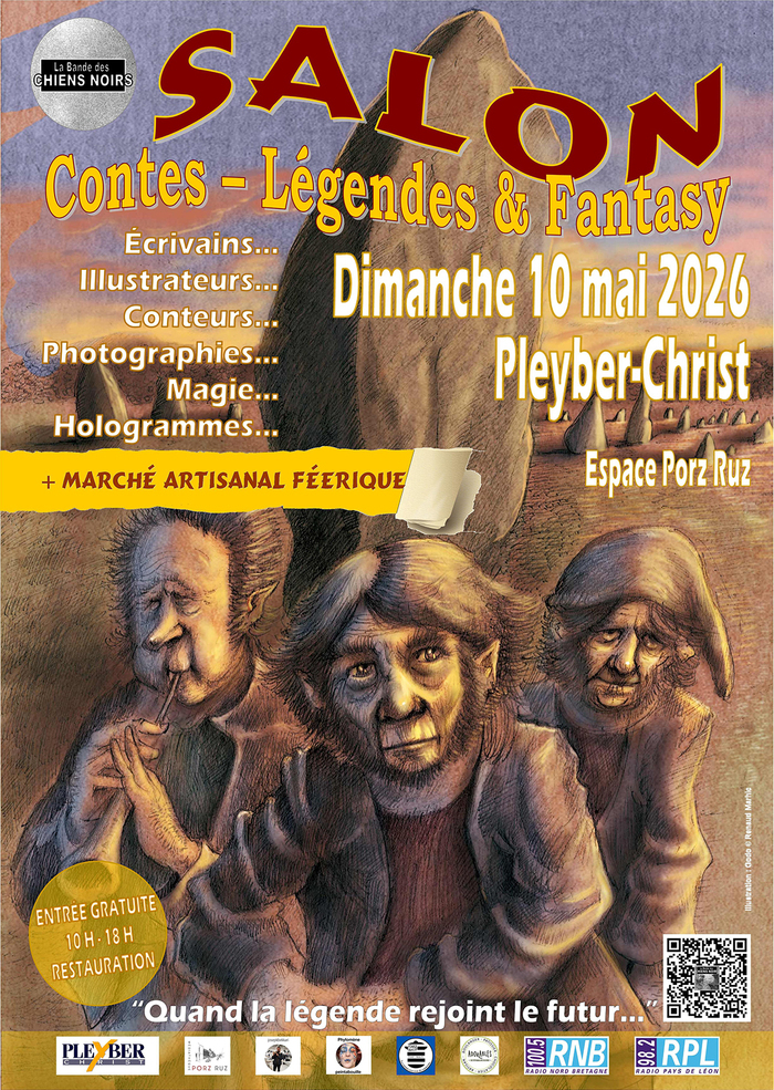 Salon Contes – Légendes & Fantasy 2026 Espace Porz Ruz Pleyber-Christ