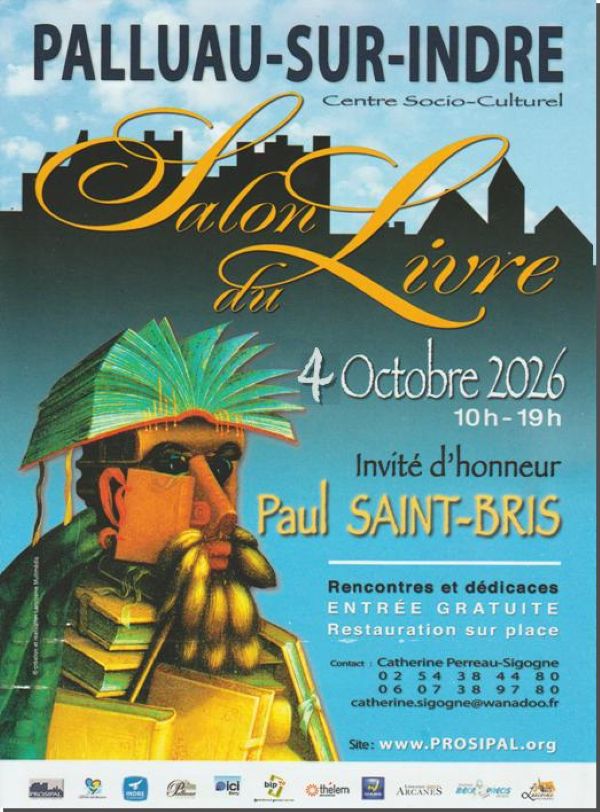 Salon du livre  Palluau-sur-Indre