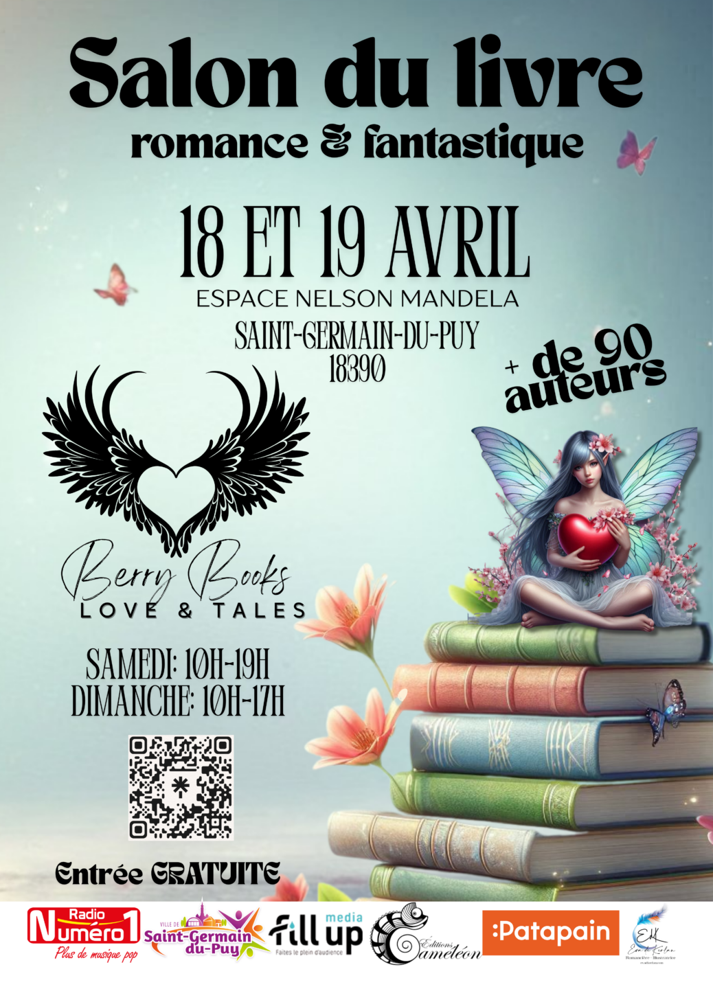 Salon du Livre, Romance & Fantastique  Saint-Germain-du-Puy