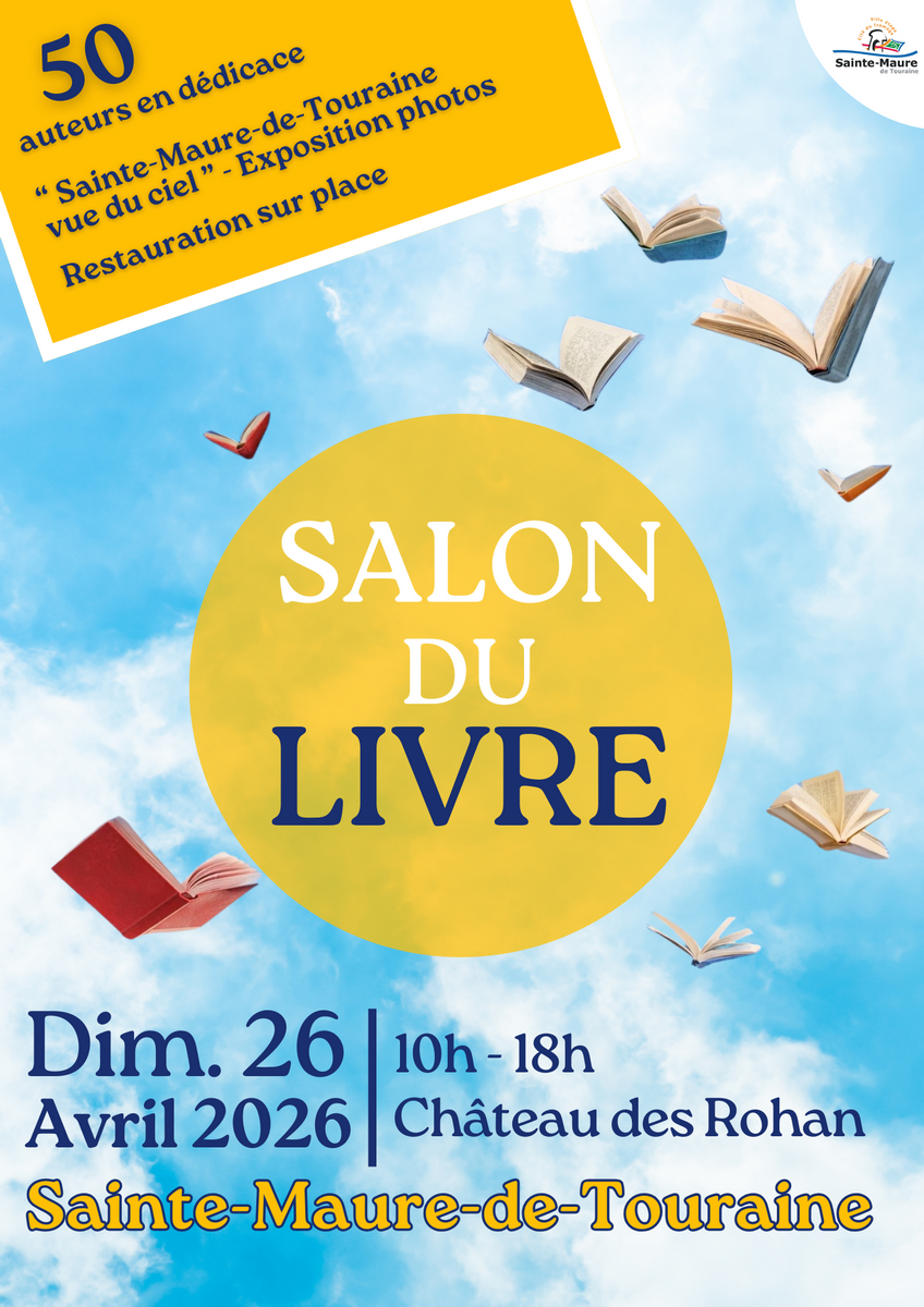 Salon du livre  Sainte-Maure-de-Touraine