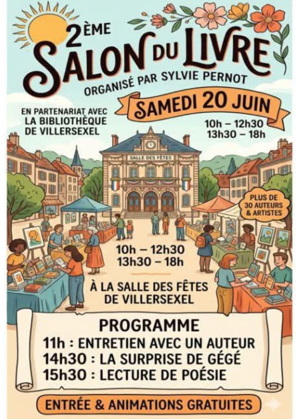 Salon du livre  Villersexel
