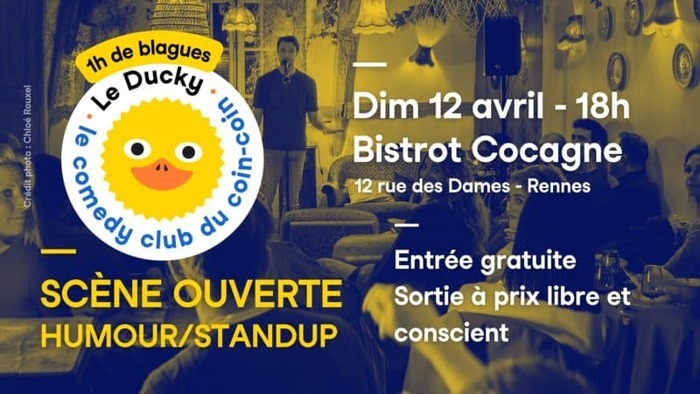 Scène Ouverte Humour / Stand-up, Bistrot Cocagne, Rennes