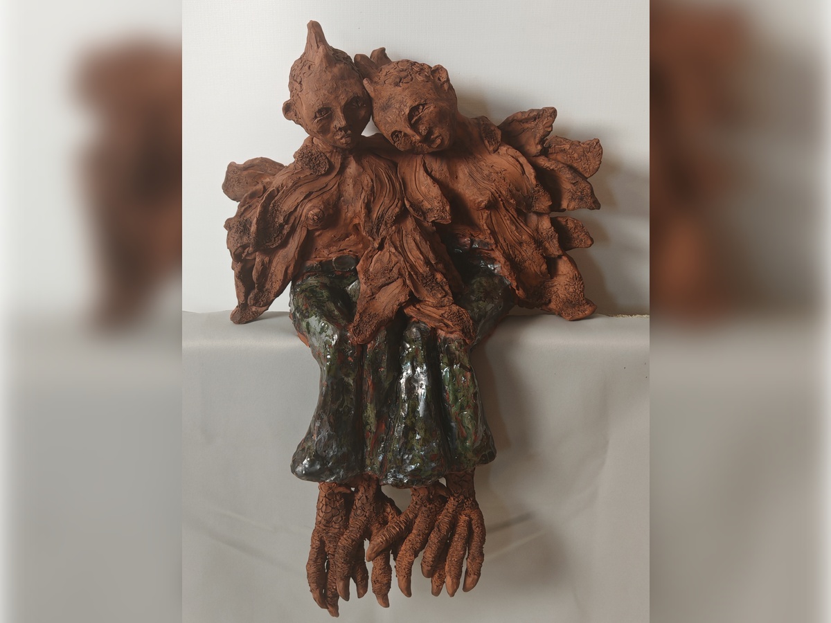 Sculptures, Des plumes d&rsquo;étrangeté Petit Office Agon-Coutainville