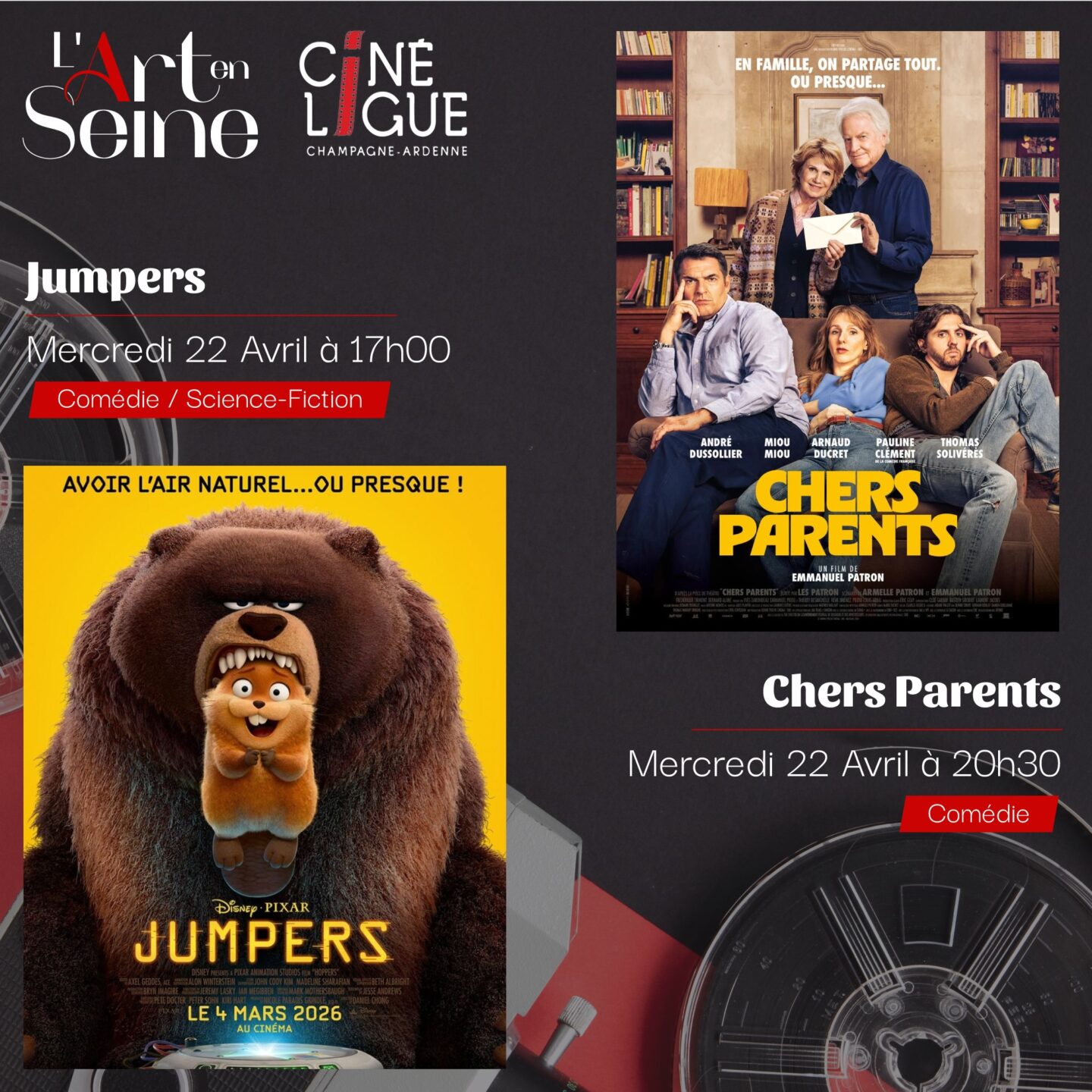 Séance de cinéma  Bar-sur-Seine