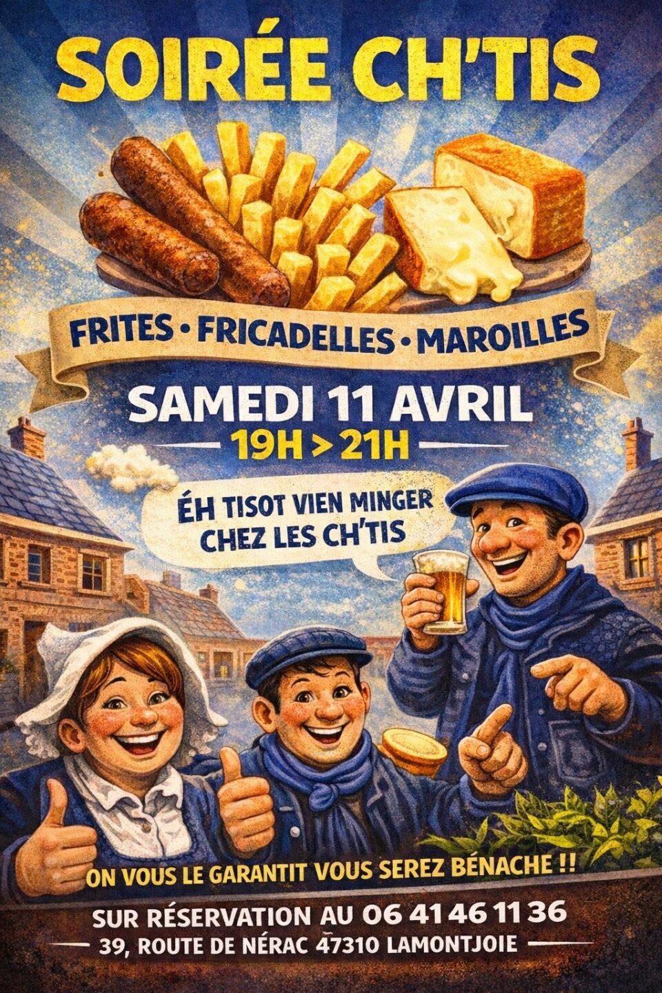 Soirée Ch’tis  Lamontjoie