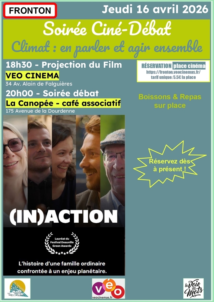 Soirée Ciné Débat – IN(ACTION), cinema de fronton, Fronton